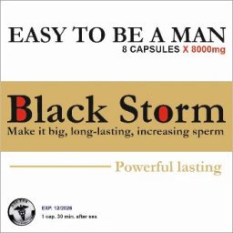 Potenciador Black Storm (8 Un)