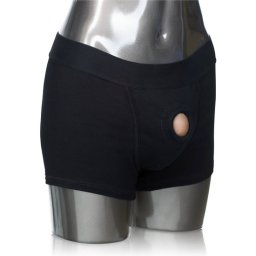 Strap On Boxer Calexotics Black Brief Harness Packer Gear