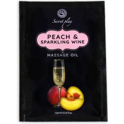 Óleo de Massagem Secret Play Pêssego & Espumante (10 ml)