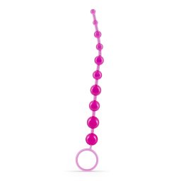 Tira de 10 Pérolas Anais Crushious Rosa