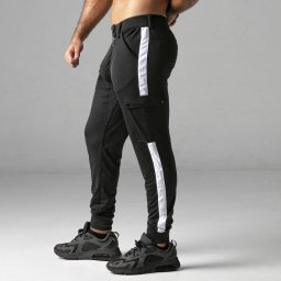 Jogger Look at Side Locker Gear Branco