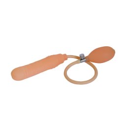 Dildo Insuflável Real Sense Bege