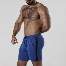 Calção Side Strip Short Locker Gear Azul