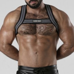 Arnês Corporal Backroom Harness Locker Gear Branco