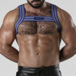 Arnês Corporal Backroom Harness Locker Gear Azul