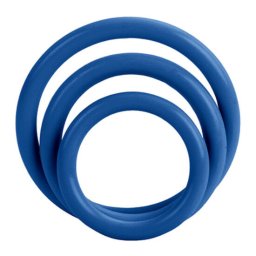 Anéis Tri-Rings Calexotics Azuis