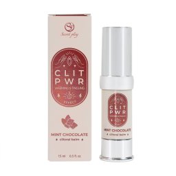 Bálsamo Estimulante Clitoris Clit Pwr Chocolate Menta Secret Play (15 ml)
