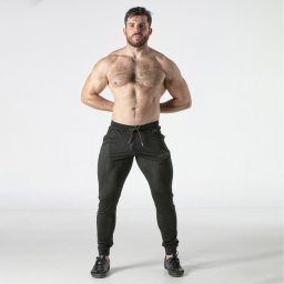 Jogger Look at Zip Locker Gear Caqui