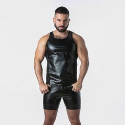 Top Rub It Tanktop Locker Gear Preto