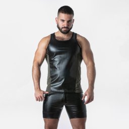 Top Rub It Tanktop Locker Gear Caqui