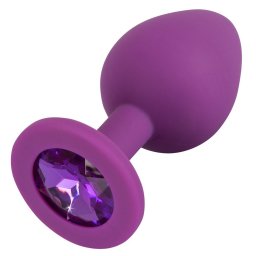 Plug Anal You2Toys Colorful Joy Joia Roxa Médio
