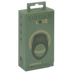 Anel Recarregável Emerald Love Luxurious Vibro Cock Ring
