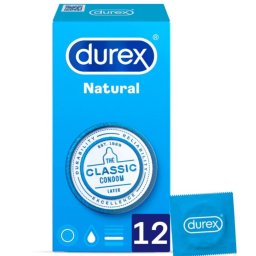 Preservativos Durex® Natural Plus (12 Un)