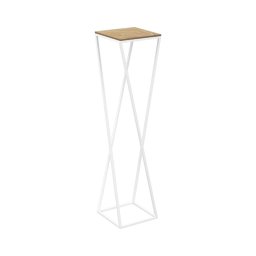 Suporte para flores 100x24 cm branco