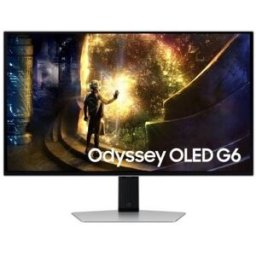 Smart Monitor Gaming Samsung OLED Odyssey G6 S27DG610SU 27"/ QHD/ 0.03ms/ 240Hz/ VA/ Regulable en altura/ Smart TV/ Plata