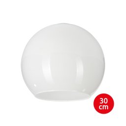 Vidro de substituição para lustre KULA E27, diâmetro 30 cm, branco