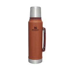 STANLEY A Lendária Garrafa Clássica 1.0L / 1.1QT Hammertone Clay (Nova) 10-08266-061