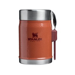 STANLEY The Legendary Food Jar + Spork .4L / 14oz Hammertone Clay (Novo) 10-09382-108