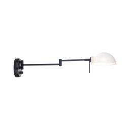 Halo Design 740215 - Aplique de parede KJOBENHAVN 1xG9/28W/230V preto