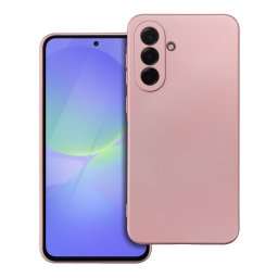 Capa Metallic para Smartphone Samsung Galaxy A36 5G com Proteção de Câmara – Rosa