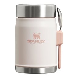 STANLEY The Legendary Food Jar + Spork .4L / 14oz Quartzo Rosa (Novo) 10-09382-106