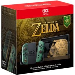 CONSOLA NINTENDO SWITCH 2 ZELDA 40TH ED