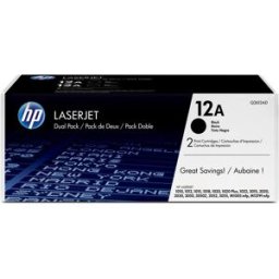 HP Q2612AD 4000páginas Preto tóner e tinteiro a laser