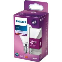 Lâmpada LED E14 4,3W 4000K 470 Lm - PHILIPS