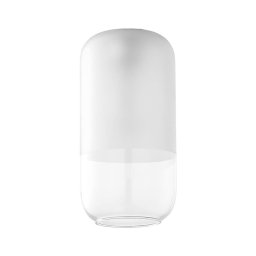 Vidro de substituição para lustre MARCO E27, diâmetro 14 cm, transparente/branco