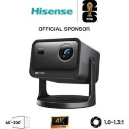 Projetor Hisense C3 UHD 4K 2500 Lúmenes 300" Laser DLP Smart TV JBL Portátil