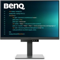 BenQ RD240Q - Monitor LED - 24.1" - 2560 x 1600 WQXGA @ 60 Hz - IPS - 300 cd/m² - 1000:1 - HDR10 - 5 ms - HDMI, DisplayPort, USB-C - headset / alto-falante(s)