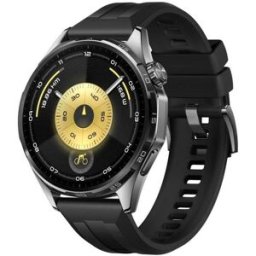 Huawei Watch GT6 Bluetooth GPS NFC 46mm AMOLED Preto Resistente Água 5ATM+IP68