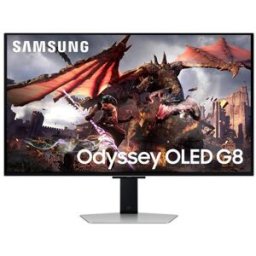 MONITOR 32" DP HDMI SAMSUNG ODYSSEY G8 G80SD OLED UHD 240Hz 0,03MS ALTAVOZ HUB NEGRO