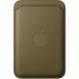 CARTEIRA APPLE FINEWOVEN MAGSAFE VERDE AZEITONA