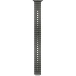 BRACELETE APPLE 49MM OCEAN PRETO TRANSLUCIDO TITÂNIO PRETO EXTENSÃO