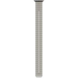 BRACELETE APPLE 49MM OCEAN CINZENTO TRANSLUCIDO TITÂNIO PRETO EXTENSÃO