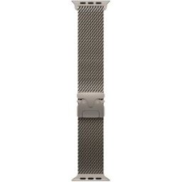 BRACELETE APPLE 49MM LOOP MILANESA TITÂNIO NATURAL - L