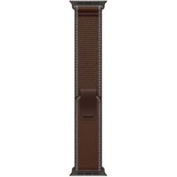 BRACELETE APPLE 49MM LOOP TRAIL TITÂNIO PRETO UMBRE ESCURO S/M