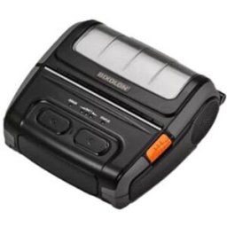 Bixolon Impressora de recibos portátil SPP-R410 preta com Bluetooth e Wi-Fi