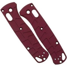 Lex Custom Benchmade Bugout 535 Scales BUTH320 Turtle Cranberry Frost Titanium, capas de cabo