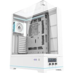 Caixa ATX DY450L PRO + 1 Ventoinha (Branco) - DARKFLASH