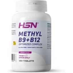 HSN METIL COMPLEX B9 + B12 - 120 tabs - Pré/pós parto - Tabletas - 120 Serviços