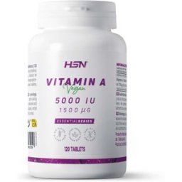 HSN Vitamina A 5000UI - 120 tabs - Saúde ocular - Tabletas - 120 Serviços