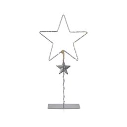 Markslöjd 703805 - Decoração de Natal LED VIKHEM 15xLED/0,45W/4,5V
