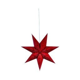 Markslöjd 700122 - Decoração de Natal SATURNUS 1xE14/25W/230V diâmetro 45 cm vermelho