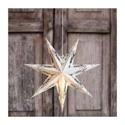 Markslöjd 704941-Decoração de Natal STRAUSS 1xE14/25W/230V diâmetro 75 cm branco/prateado