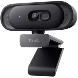 WEBCAM TRUST TOMAR 2K QHD PRETO
