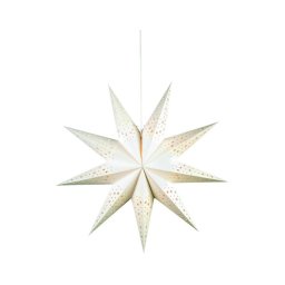Markslöjd 700320 - Decoração de Natal SOLVALLA 1xE14/25W/230V branco 75 cm