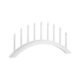 Markslöjd 705954 - Castiçal de Natal AVENTO 9xE10/3W/230V branco