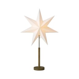 Markslöjd 706214 - Decoração de Natal SPERANZA, 1xE14/6W/230V, diâmetro 45 cm, pinho/creme.